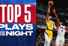 ۵ حرکت برتر NBA در شب گذشته (۲۲ آوریل ۲۰۲۵)