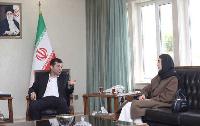 دیدار ویزر ورزش و جوانان با ناهید کیانی