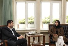 دیدار وزیر ورزش و جوانان با ناهید کیانی
