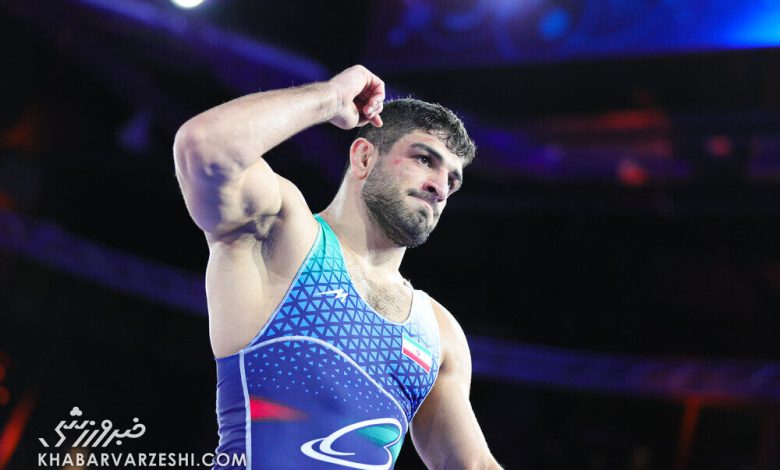 ویدیو| قاسمپور با کامبک به نیمه نهایی رسید؛ کشتی نفس گیر با کادیف روس