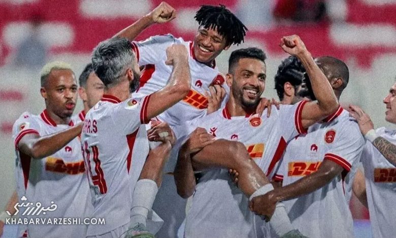 حریف استقلال مقابل تیم ۱۰ نفره متوقف شد