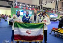 محشر طلایی دختران ایران/ ۳ مدال زرین و ششمین قهرمانی جهان؛ شهربانو منصوریان جاودانه شد!