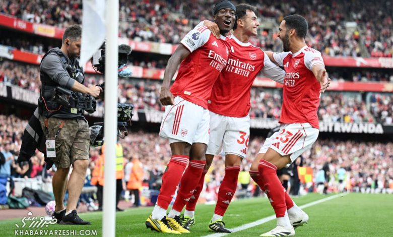 آرسنال ۳ - ناتینگام فارست ۰/ شلیک توپچیها در امارات به هدف خورد!