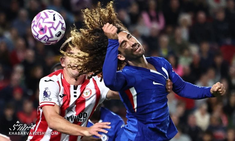 ویدیو| خلاصه بازی برنتفورد - چلسی؛ تساوی پرگل آبی‌ها