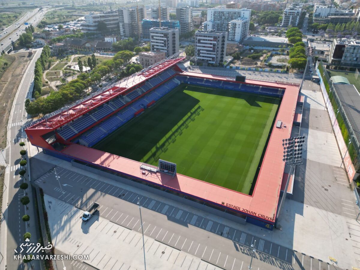 ورزشگاه عجیب بارسلونا