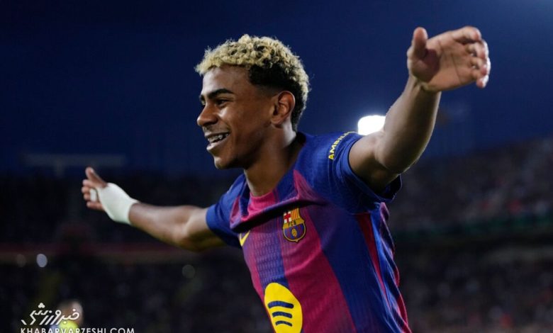 عجیب اما واقعی؛ مانکن لامین یامال در آشپزخانه پدرش! +عکس