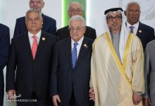 شیخ منصور در اجلاس صلح غزه