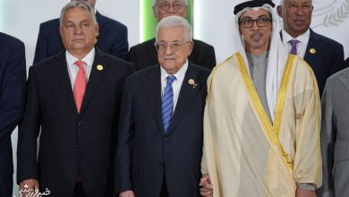شیخ منصور در اجلاس صلح غزه