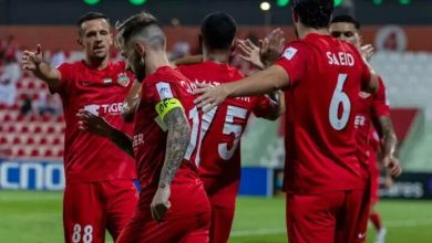 ویدیو| خلاصه بازی شباب الاهلی ۴ - نسف قارشی ۱