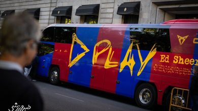 ویدیو| «عزیزم» اد شیرن خوشیمن نبود؛ واکنش فردوسیپور به شکست بارسلونا