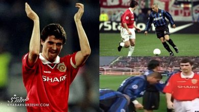 روی کین منتظر هیچکس نمیماند؛ روایت دست ندادن کاپیتان منچستریونایتد با رونالدو و دیگو سیمئونه در لیگ قهرمانان ۱۹۹۹ +ویدیو