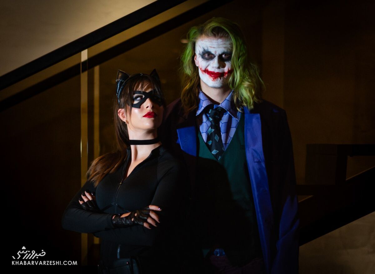 هالند و نامزدش ایزابل یوهانسن