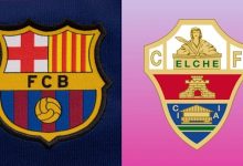پخش زنده بازی بارسلونا و الچه/ تماشای رایگان و اینترنتی رقابت‌های لالیگا اسپانیا