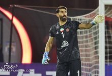 بیرانوند، گلر منتخب هفته چهارم نخبگان آسیا