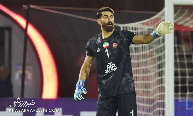 بیرانوند، گلر منتخب هفته چهارم نخبگان آسیا