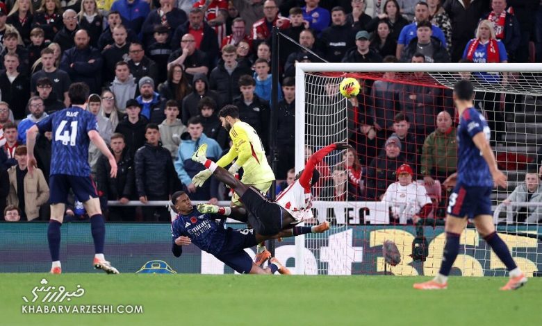 ساندرلند ۲ - آرسنال ۲/ طلسم خانگی علیه آتش توپچی‌ها/ شیرینی کامبک صدرنشین لحظه آخر از بین رفت!