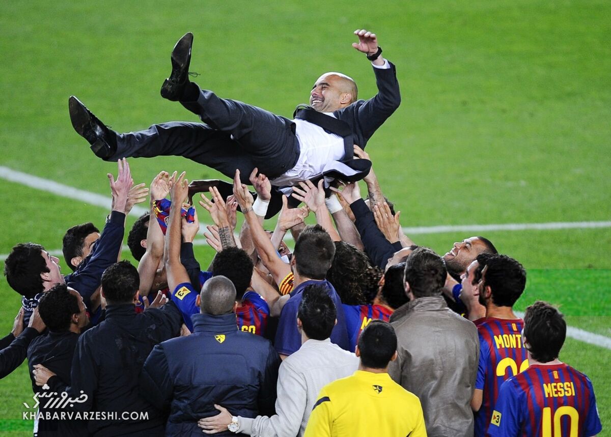 آخرین بازی گواردیولا در بارسلونا، در سال 2012