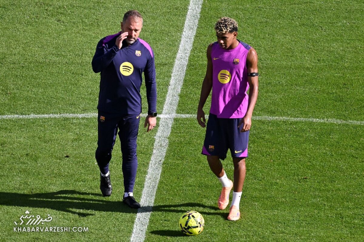 هانسی فلیک و لامین یامال