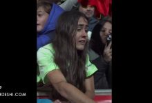 ویدیو| گریه عجیب دختر هوادار فرمین لوپز پس از گرفتن پیراهن این بازیکن!