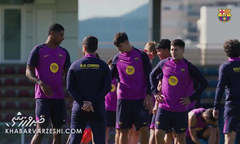 ویدیو| رشفورد در تمرینات بارسلونا هم میدرخشد!