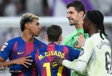 کورتوا پرده از جزئیات درگیری الکلاسیکو برداشت؛ یامال آتش را روشن کرد