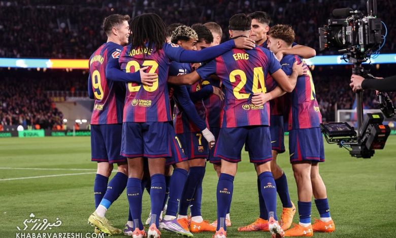 بارسلونا ۴ - بیلبائو ۰/ بارسا در نوکمپ ترسناک شد/ صدرنشینی موقت شاگردان فلیک