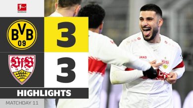ویدیو| خلاصه بازی دورتموند ۳ - اشتوتگارت ۳/ جذاب، پرگل و هیجان‌انگیز