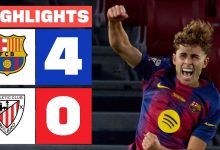 ویدیو| خلاصه بازی بارسلونا ۴ - اتلتیک بیلبائو ۰/ بازگشت شکوهمندانه به نوکمپ