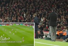 ویدیو| واکنش آرتتا به هت تریک پدیده جدید آرسنال در دربی