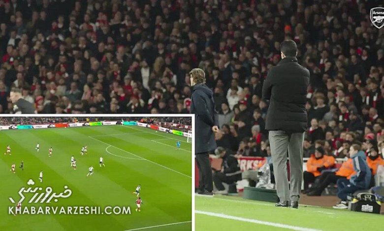 ویدیو| واکنش آرتتا به هت تریک پدیده جدید آرسنال در دربی