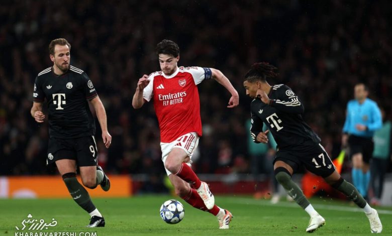 زوبیمندی، شاه قلب آرسنالی‌ها در شب شکست بایرن