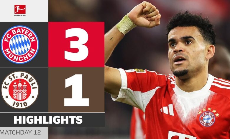 ویدیو| خلاصه بازی بایرن مونیخ ۳ - سن‌پائولی ۱/ نجات دقیقه آخری