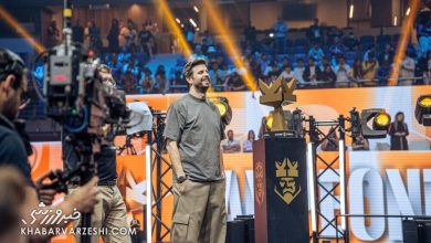 جرارد پیکه در حاشیه مسابقات کینگز لیگ