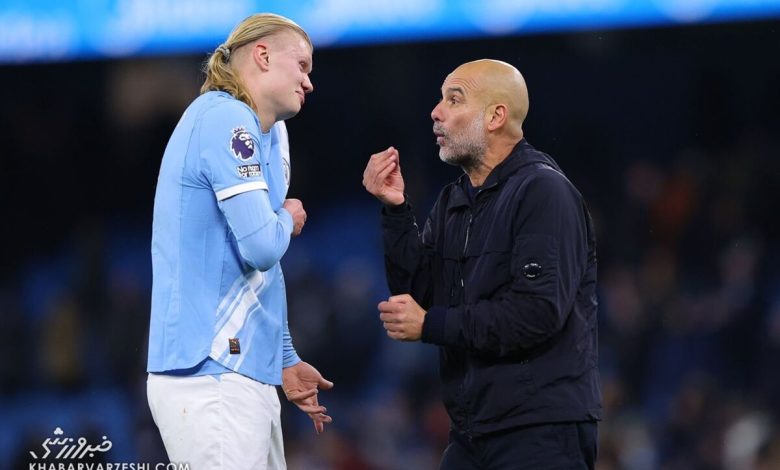 ویدیو| هالند دروازه‌بان شد و گل خورد!