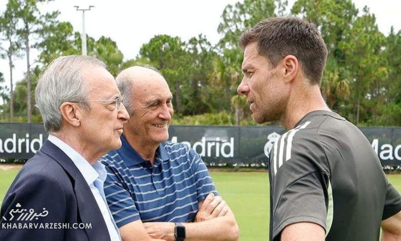 ژابی آلونسو و فلورنتینو پرس