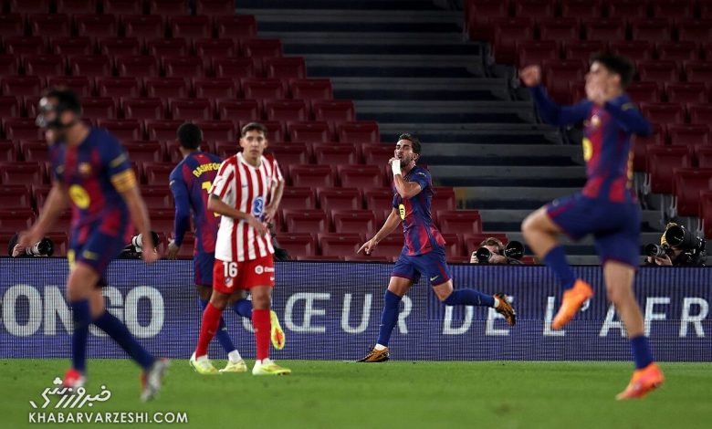 بارسلونا ۳ - اتلتیکومادرید ۱/ شیرین‌ترین برد در نوکمپ؛ بارسلونا برای همه خط و نشان کشید