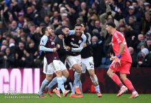 استون ویلا ۲ - آرسنال ۱/ توپچی‌ها در تله شیرها؛ صدر جدول به خطر افتاد