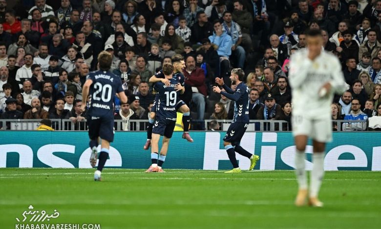 رئال مادرید ۰ - سلتاویگو ۲/ شکست عجیب رئالمادرید با ۹ یار/ فاصله با بارسا بیشتر شد