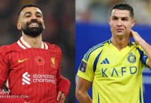 کریستیانو رونالدو و محمد صلاح