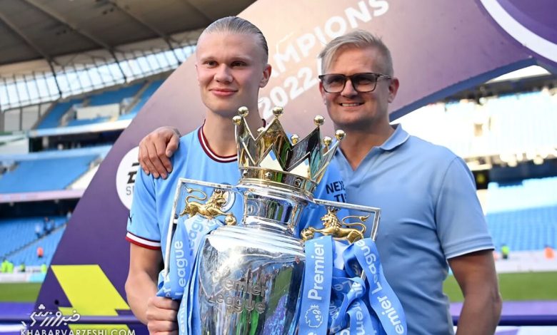 ارلینگ هالند و پدرش