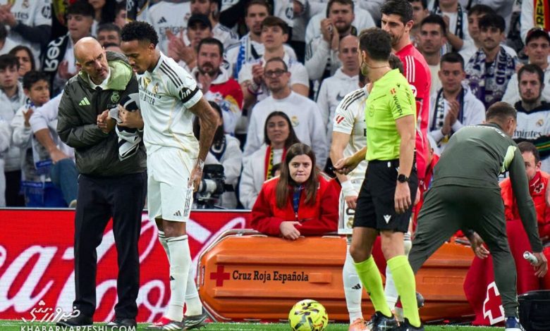 کابوس جدید رئال؛ میلیتائو چهار ماه از میادین دور شد