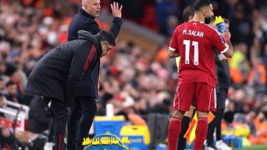 آرنه اشلوت و محمد صلاح