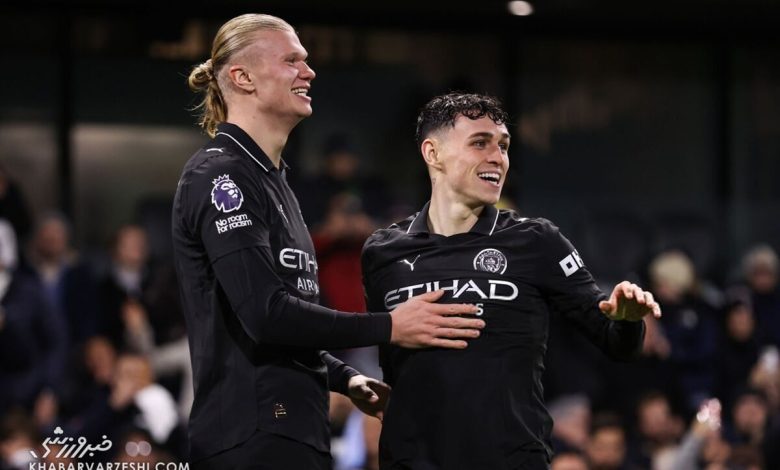 ارلینگ هالند و فیل فودن