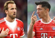 هری کین و روبرت لواندوفسکی