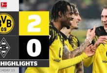 ویدیو| خلاصه بازی دورتموند ۲ - مونشن گلادباخ ۰/ یک گل اول بازی، یک گل دقیقه ۹۷!
