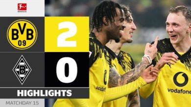 ویدیو| خلاصه بازی دورتموند ۲ - مونشن گلادباخ ۰/ یک گل اول بازی، یک گل دقیقه ۹۷!