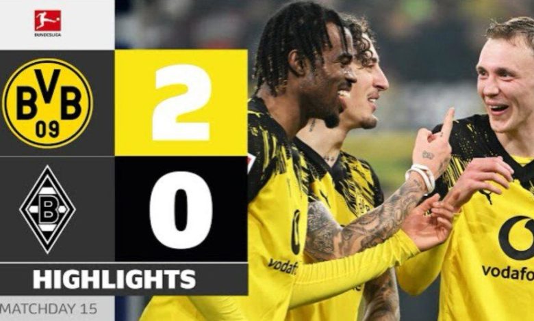 ویدیو| خلاصه بازی دورتموند ۲ - مونشن گلادباخ ۰/ یک گل اول بازی، یک گل دقیقه ۹۷!