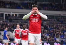 اورتون ۰ - آرسنال ۱/ توپچیها با چنگودندان صدر را نگه داشتند