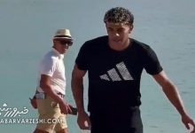 ویدیو| رویت یامال در حال فوتبال بازی کردن در سواحل دبی!