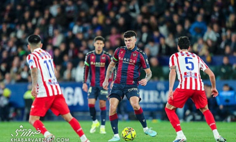 ویدیو| خلاصه بازی لوانته ۰ - اتلتیکومادرید ۰